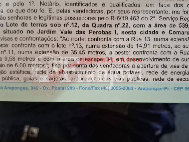 #3068 - Terreno para Venda em São Jerônimo da Serra - PR - 3